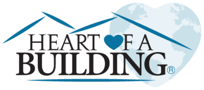 Heart of a Building Logo